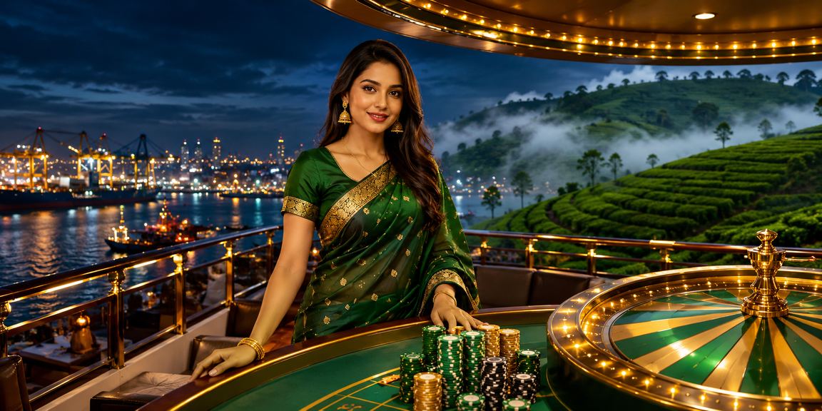 চট্টগ্রামের চা বাগানের পটভূমিতে bk7777 লাকি ড্র বোনাস বিজয়ী উদযাপন করছেন
